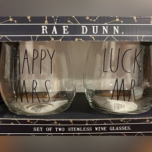 Rae Dunn Mr & Mrs Glass